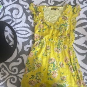 Prince & fox medium floral print mini dress